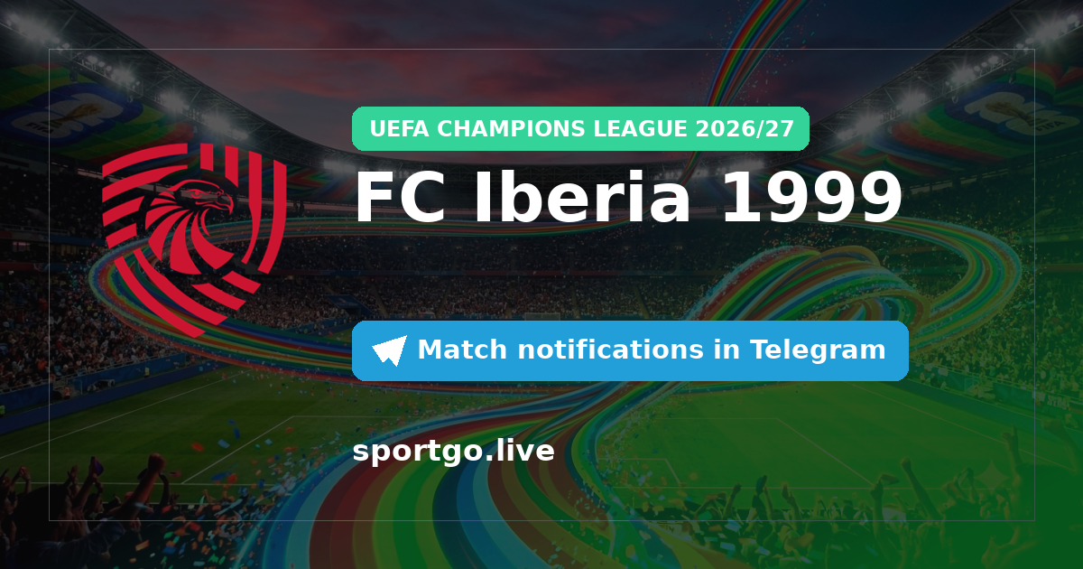 FC Iberia 1999 Telegram subscription poster