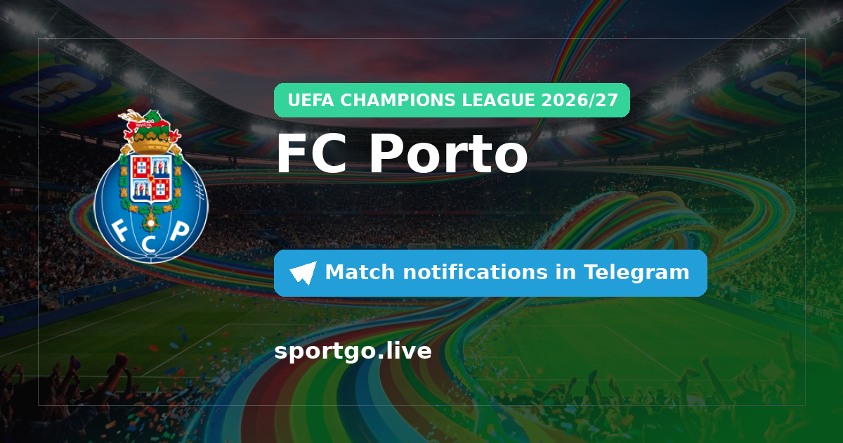 FC Porto Telegram subscription poster