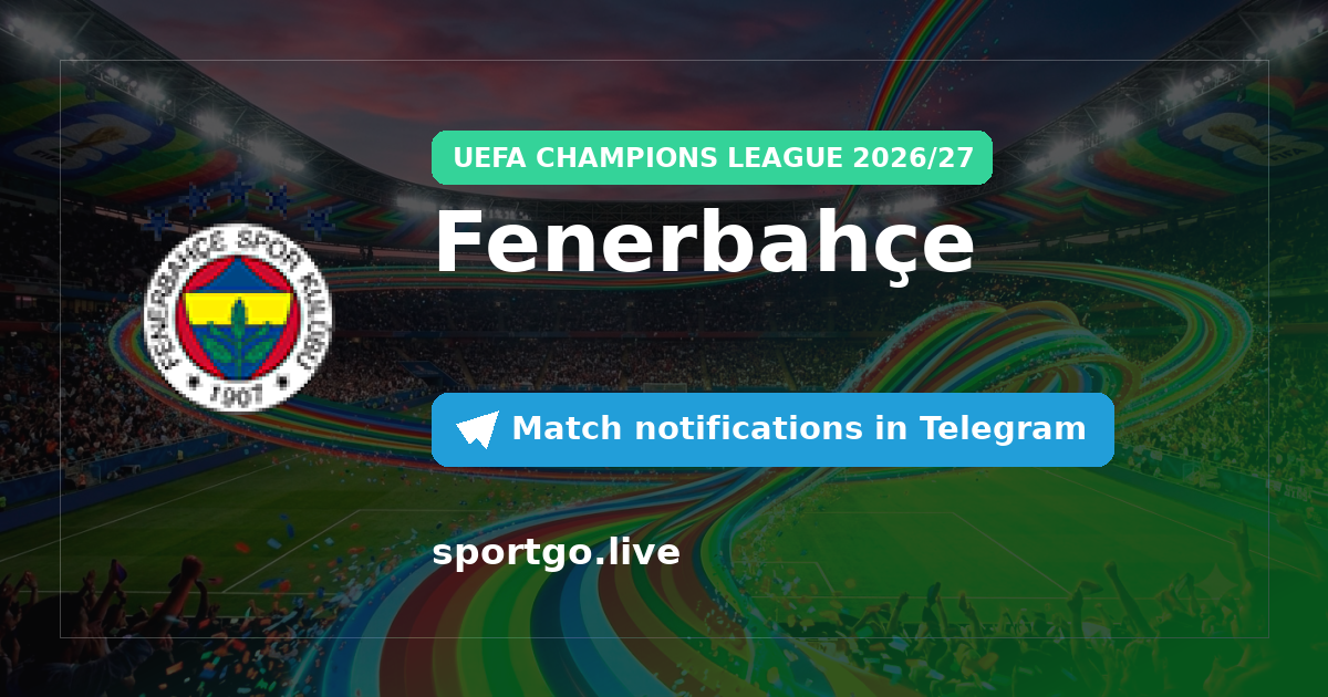 Fenerbahçe Telegram subscription poster