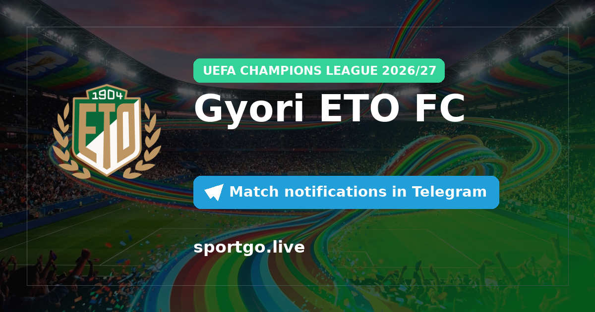 Gyori ETO FC Telegram subscription poster