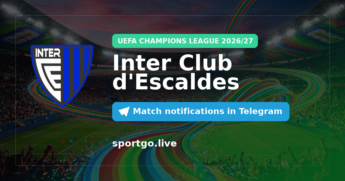 Inter Club d'Escaldes Telegram subscription poster