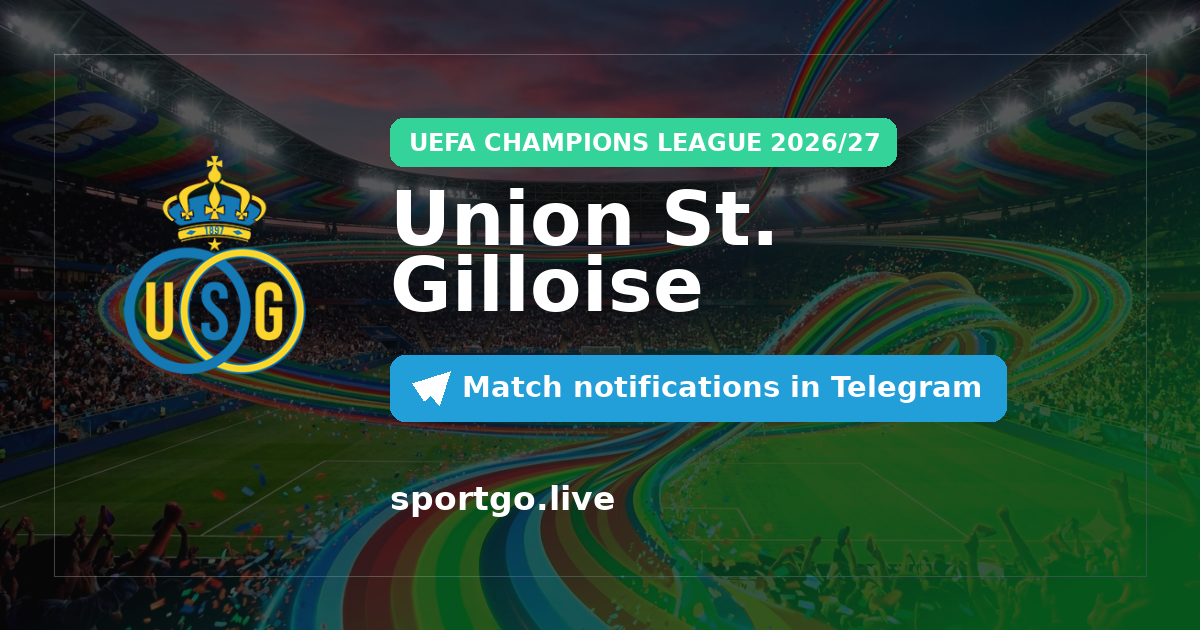 Union St. Gilloise Telegram subscription poster
