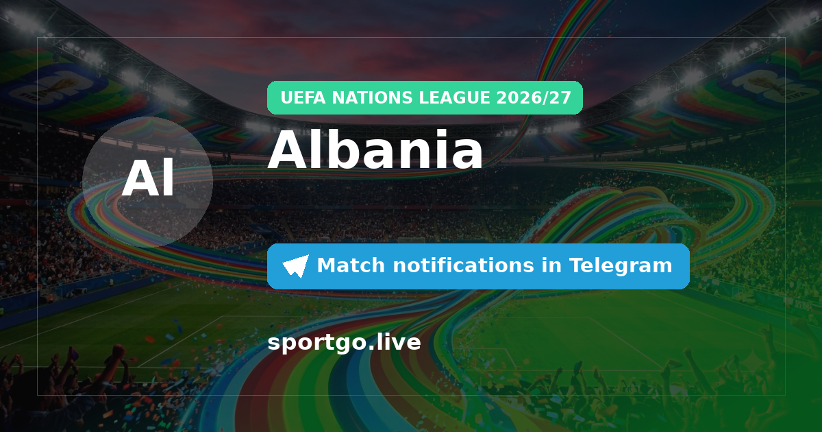 Albania Telegram subscription poster