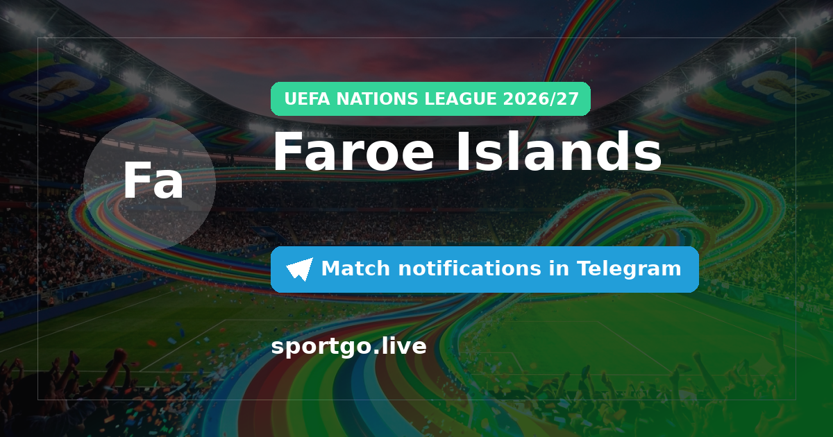 Faroe Islands Telegram subscription poster