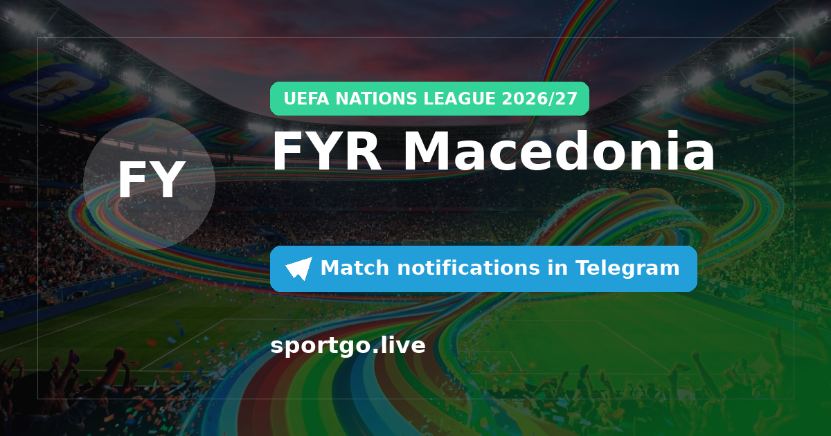 FYR Macedonia Telegram subscription poster