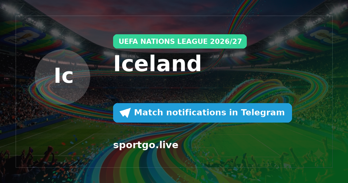 Iceland Telegram subscription poster