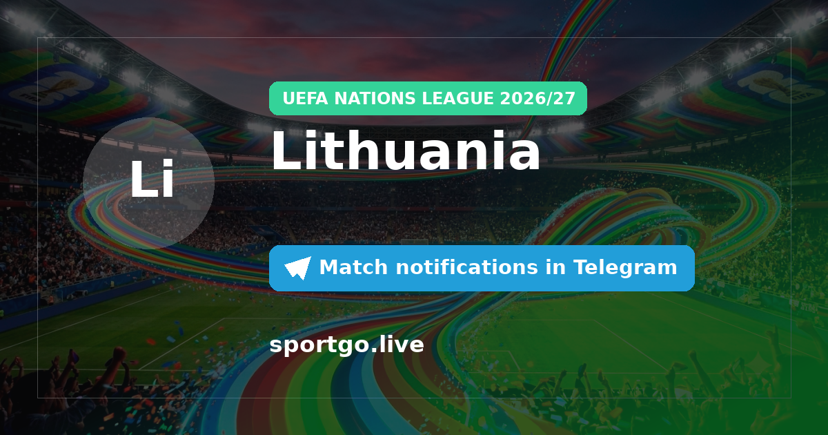 Lithuania Telegram subscription poster
