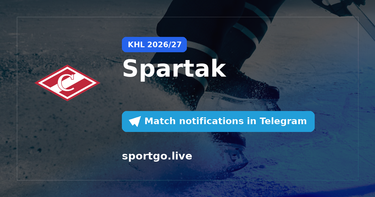 Spartak Telegram subscription poster