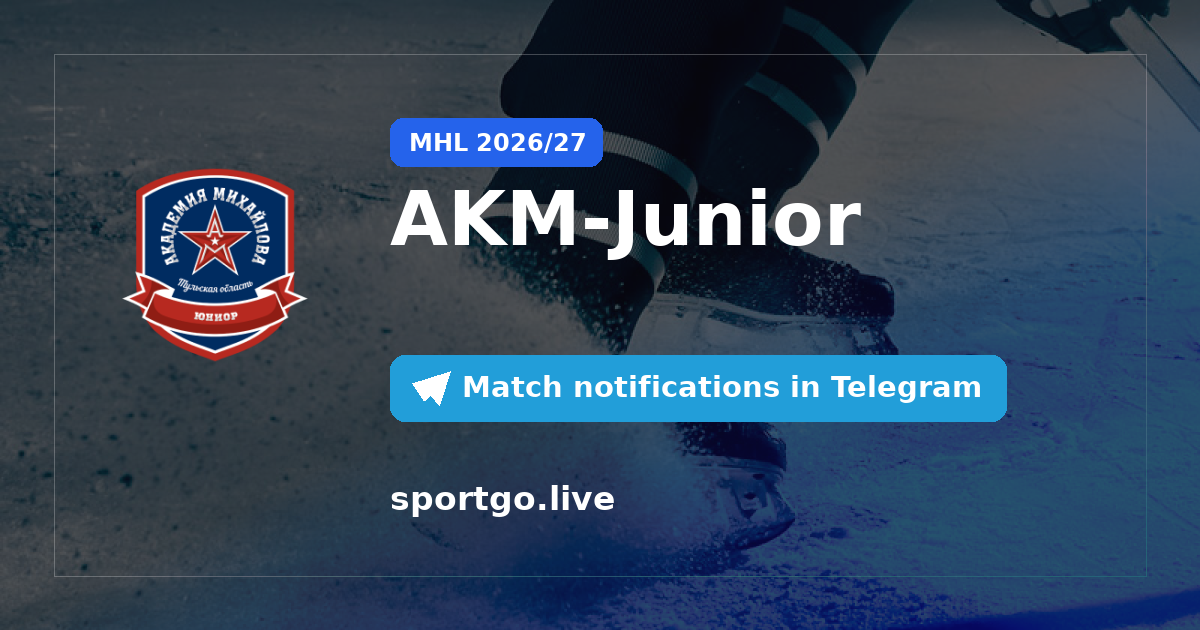 AKM-Junior Telegram subscription poster