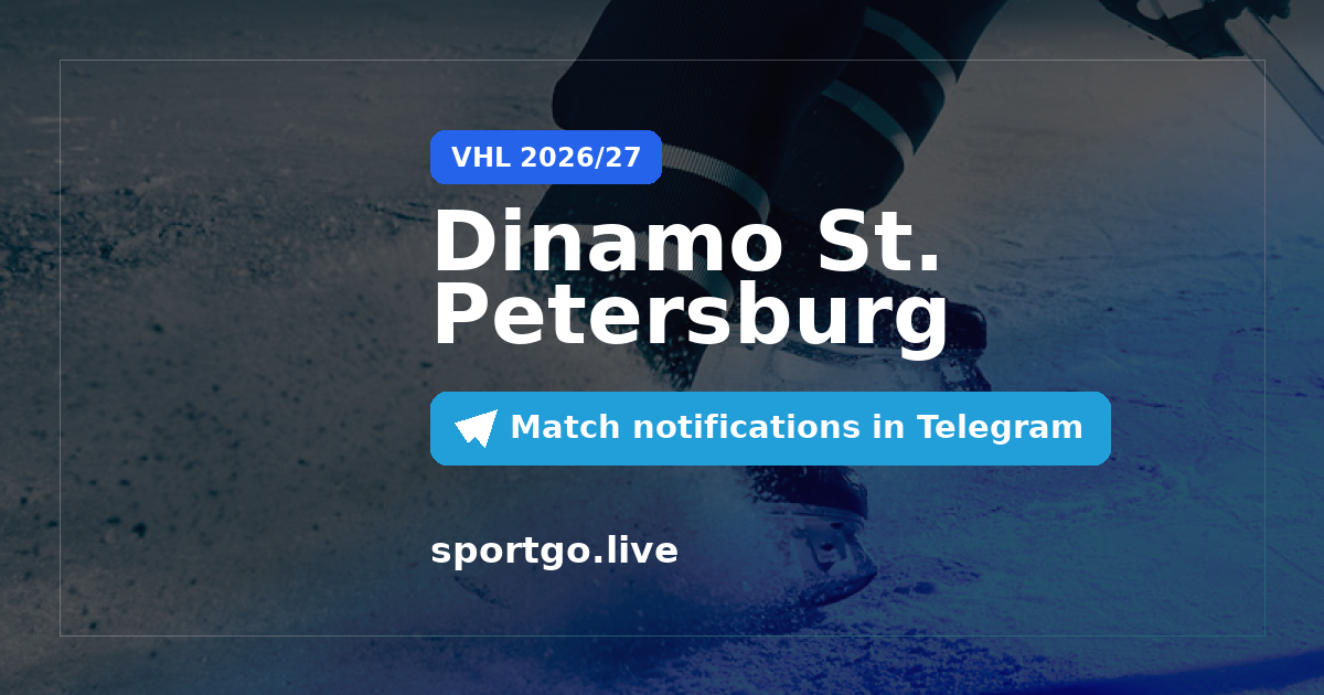 Dinamo St. Petersburg Telegram subscription poster