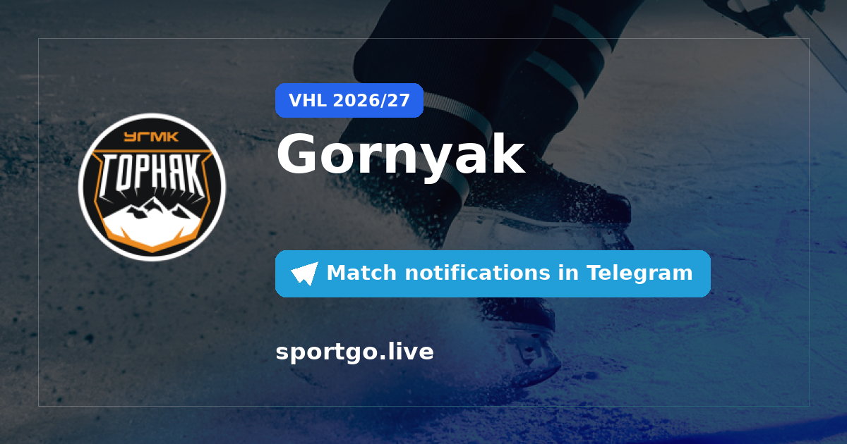 Gornyak Telegram subscription poster