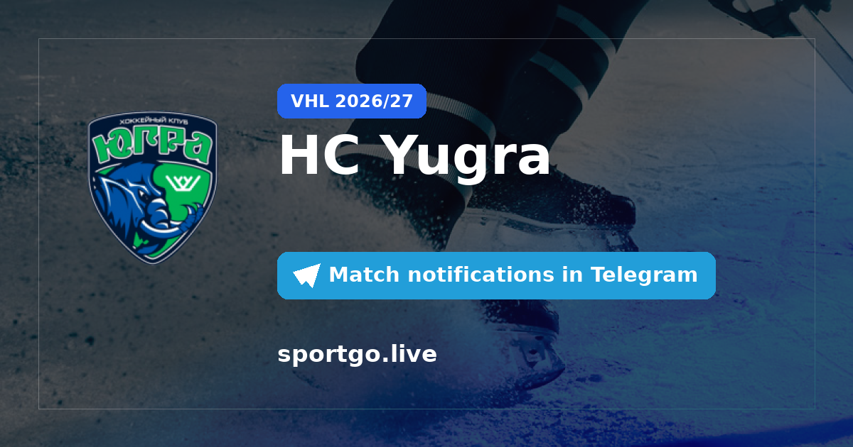 HC Yugra Telegram subscription poster