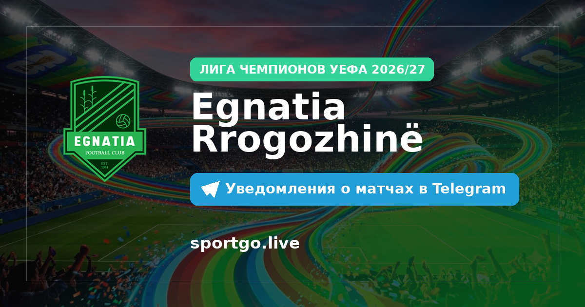 Постер подписки на команду Egnatia Rrogozhinë