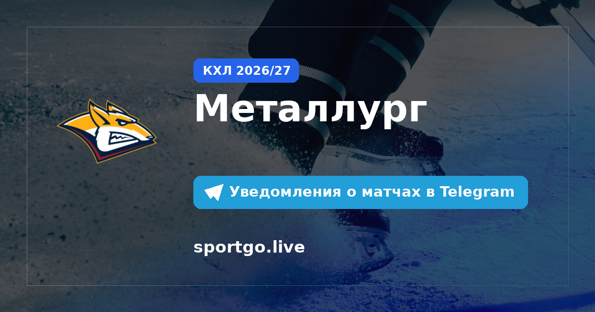 Постер подписки на команду Металлург