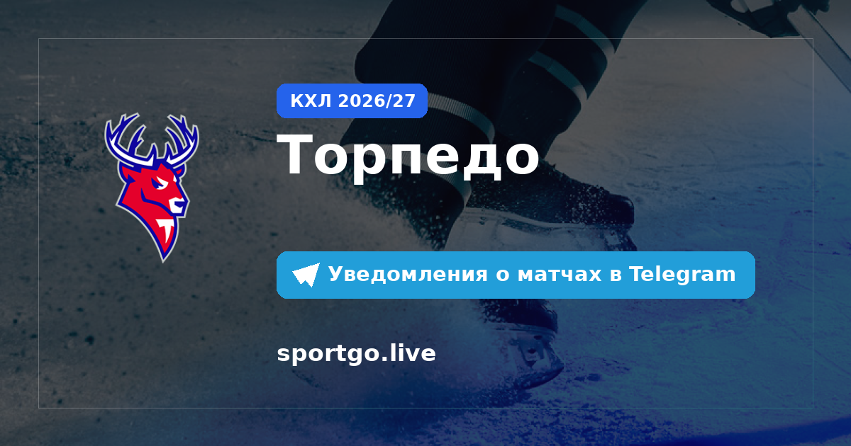 Постер подписки на команду Торпедо