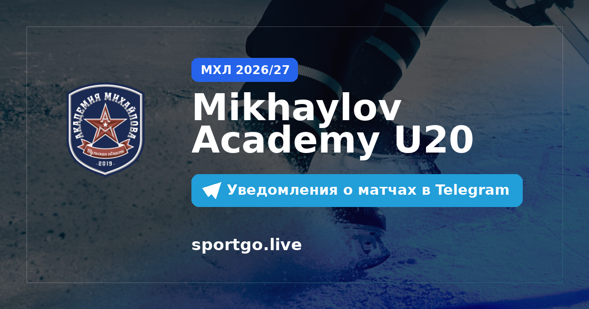 Постер подписки на команду Mikhaylov Academy U20