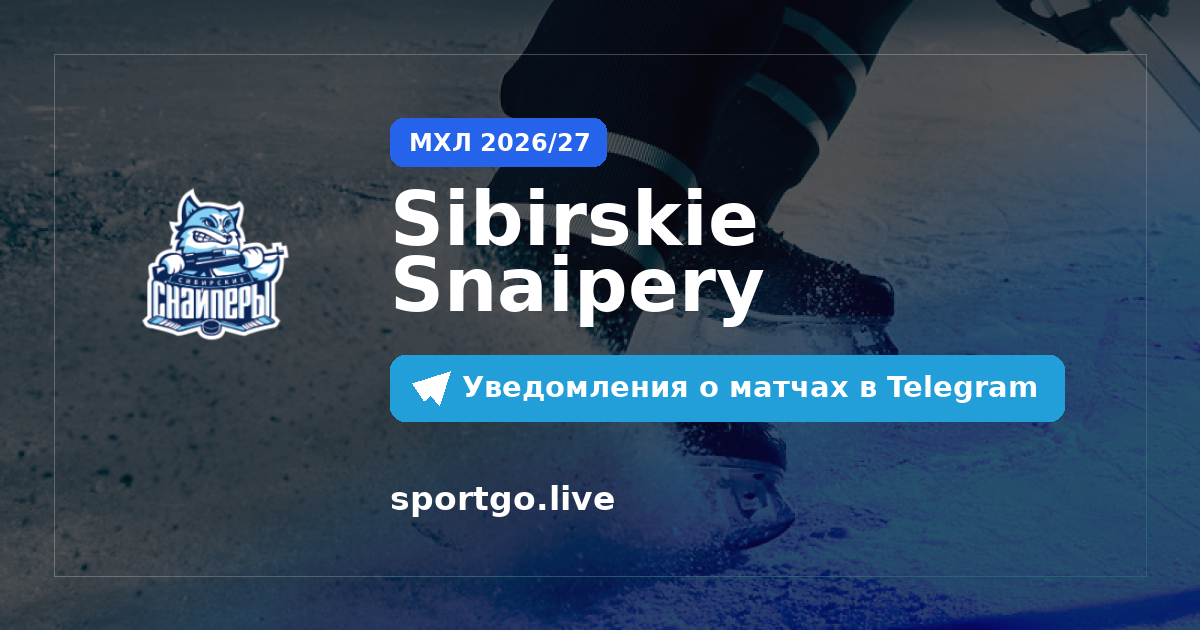 Постер подписки на команду Sibirskie Snaipery