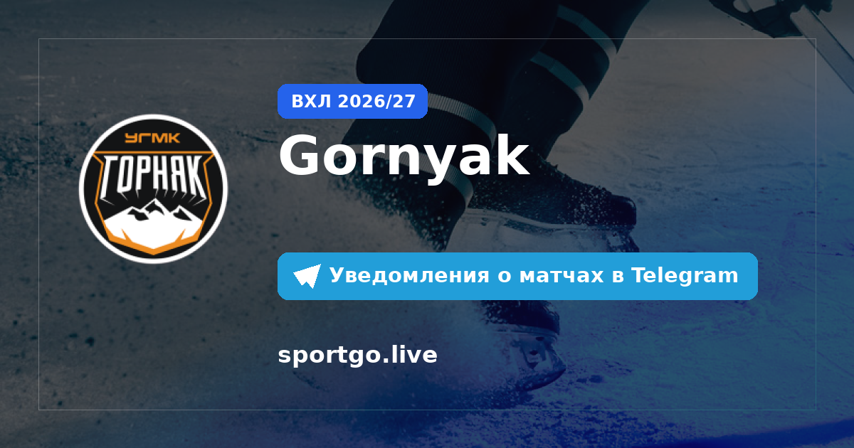 Постер подписки на команду Gornyak